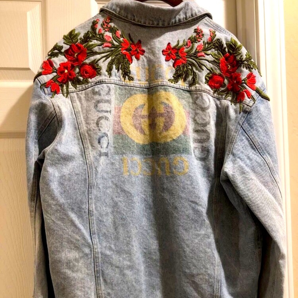 Modern denim Gucci jacket